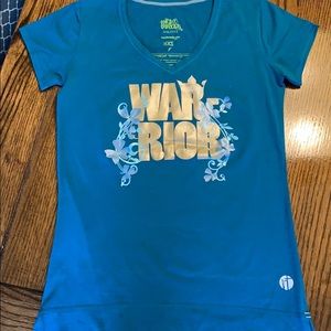 NWOT RunDisney Raw Threads Performance tee xs